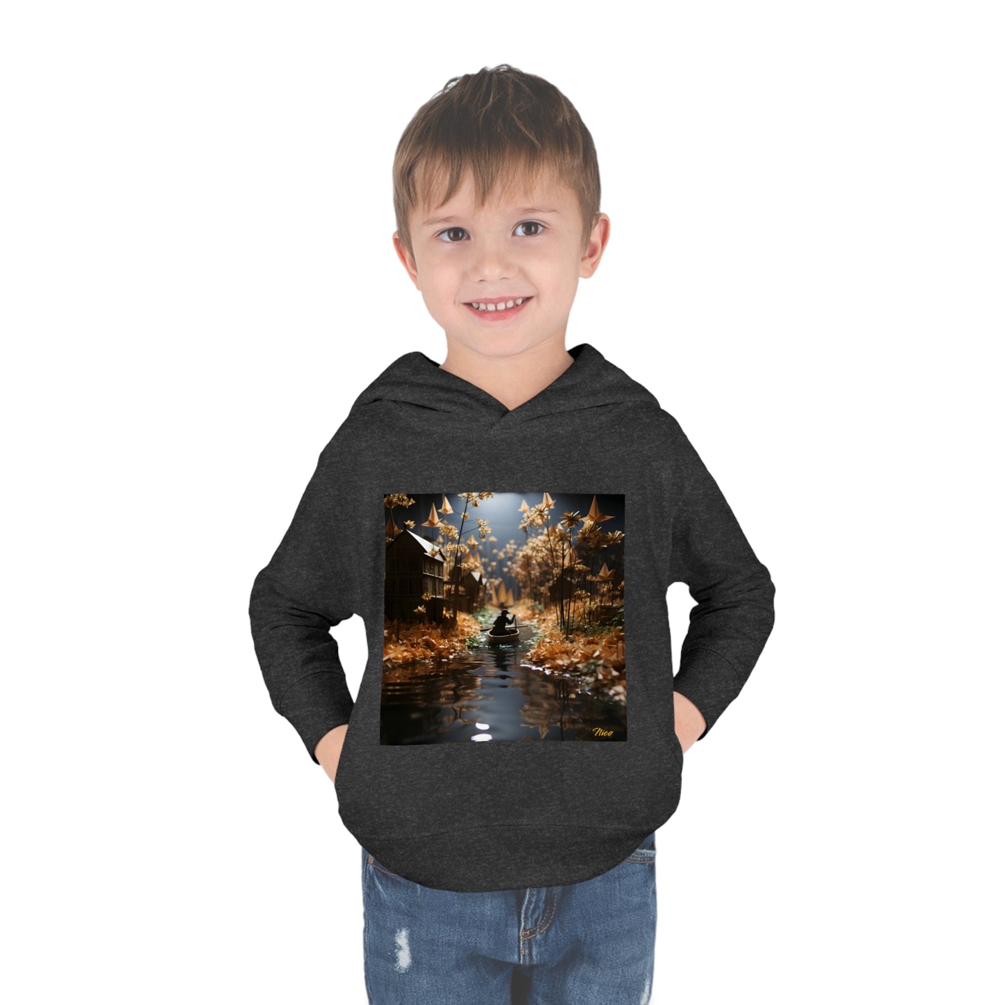 Born On A Bayou Series Print #5 Toddler Pullover Fleece Hoodie