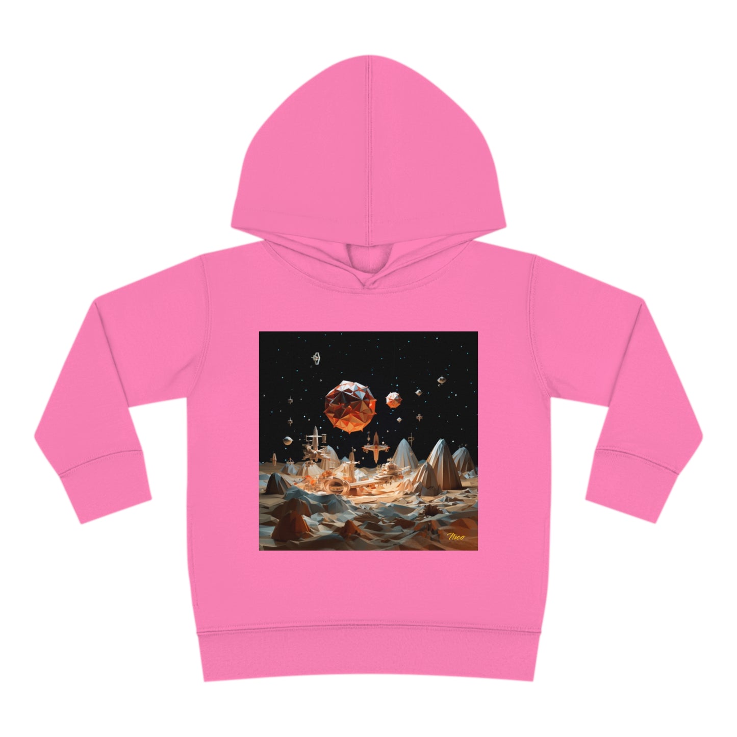 Elons' Dream Series Print #7 Toddler Pullover Fleece Hoodie