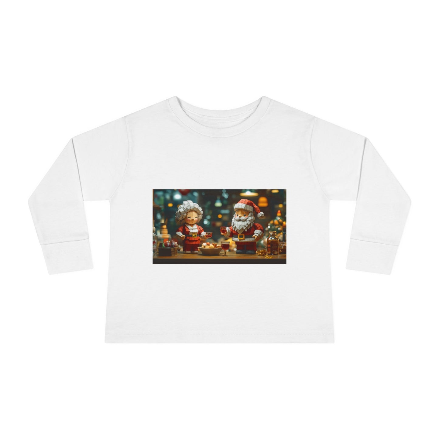 Chirstmas 2024 Series Print #2 Toddler Long Sleeve Tee