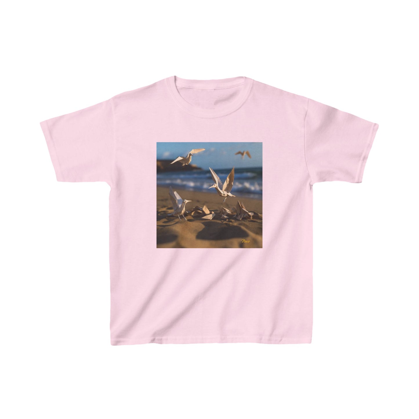 By The Seaside Series Print #7 Kids Heavy Cotton™ Tee