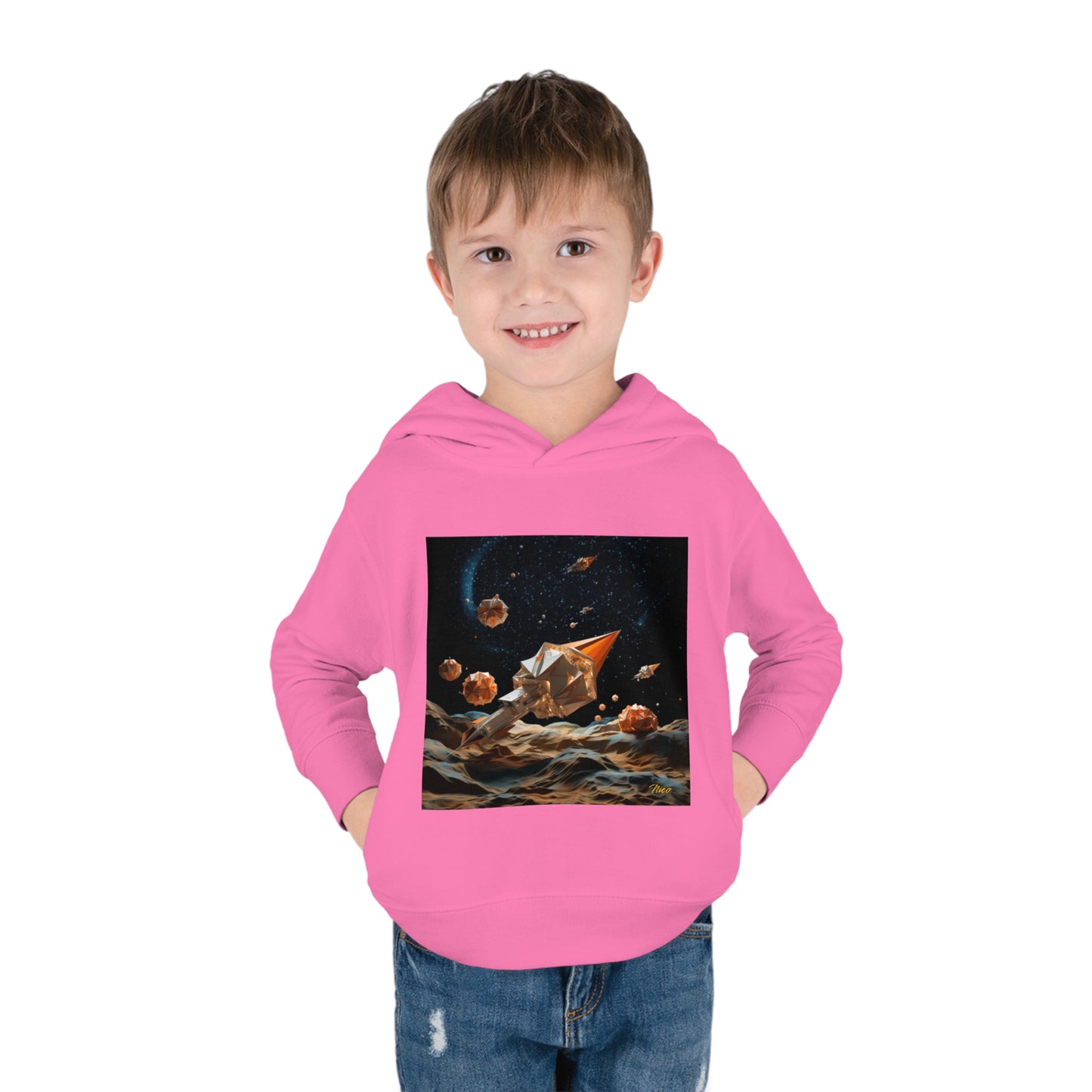 Elons' Dream Series Print #3 Toddler Pullover Fleece Hoodie