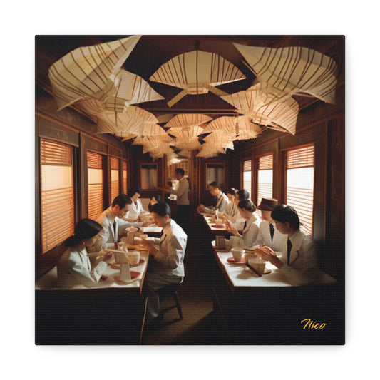 Orient Express Series Print #4 - Streched Matte Canvas Print, 1.25" Thick