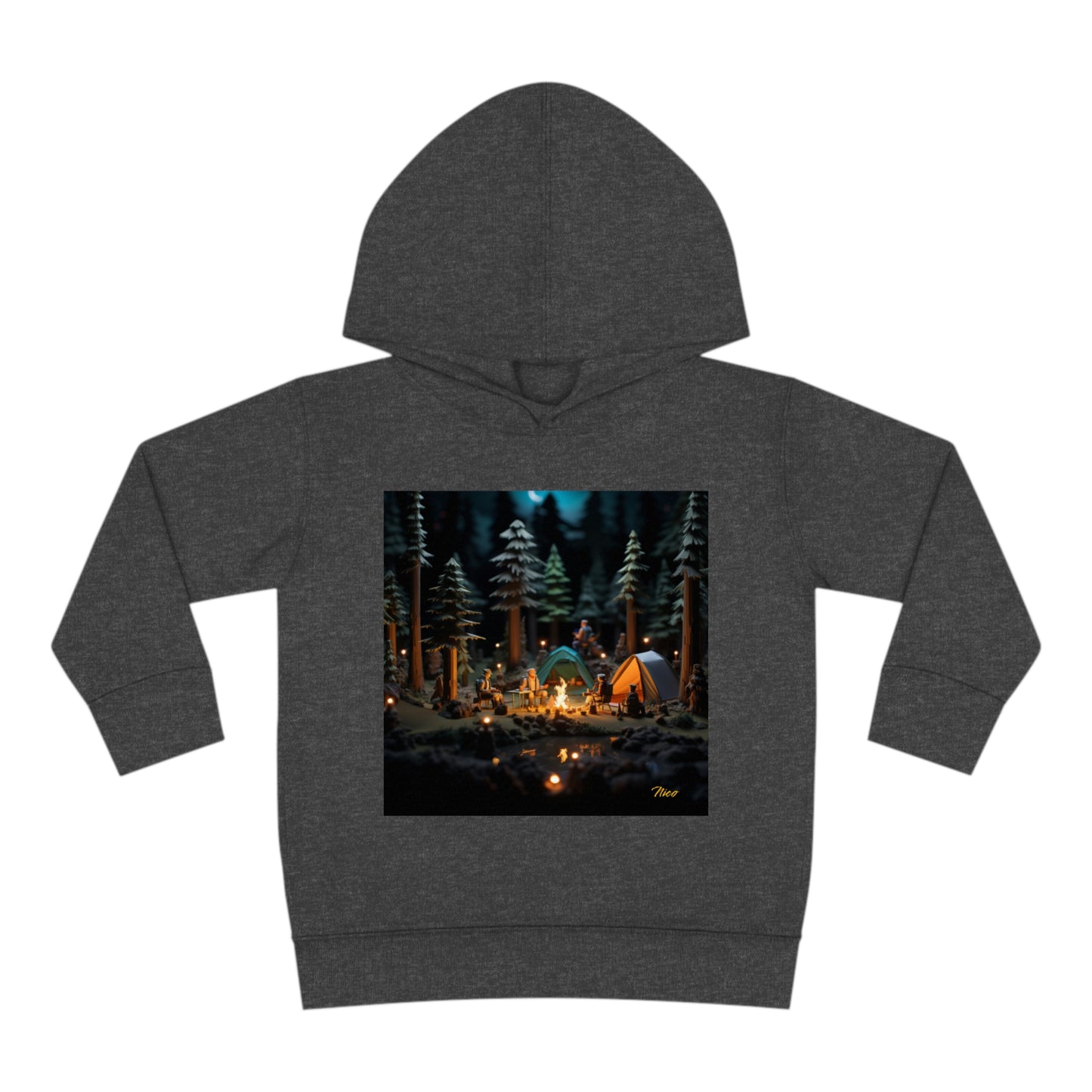 Under The Starry Skies Series Print #3 Toddler Pullover Fleece Hoodie