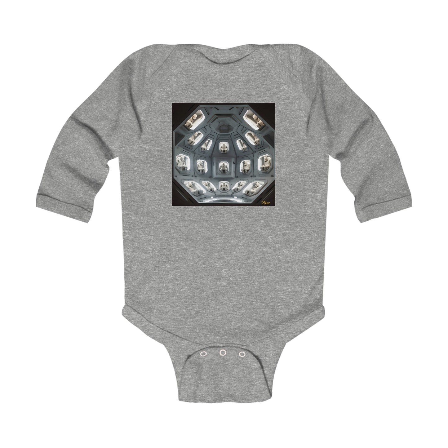 Elons' Dream Series Print #2 Infant Long Sleeve Bodysuit