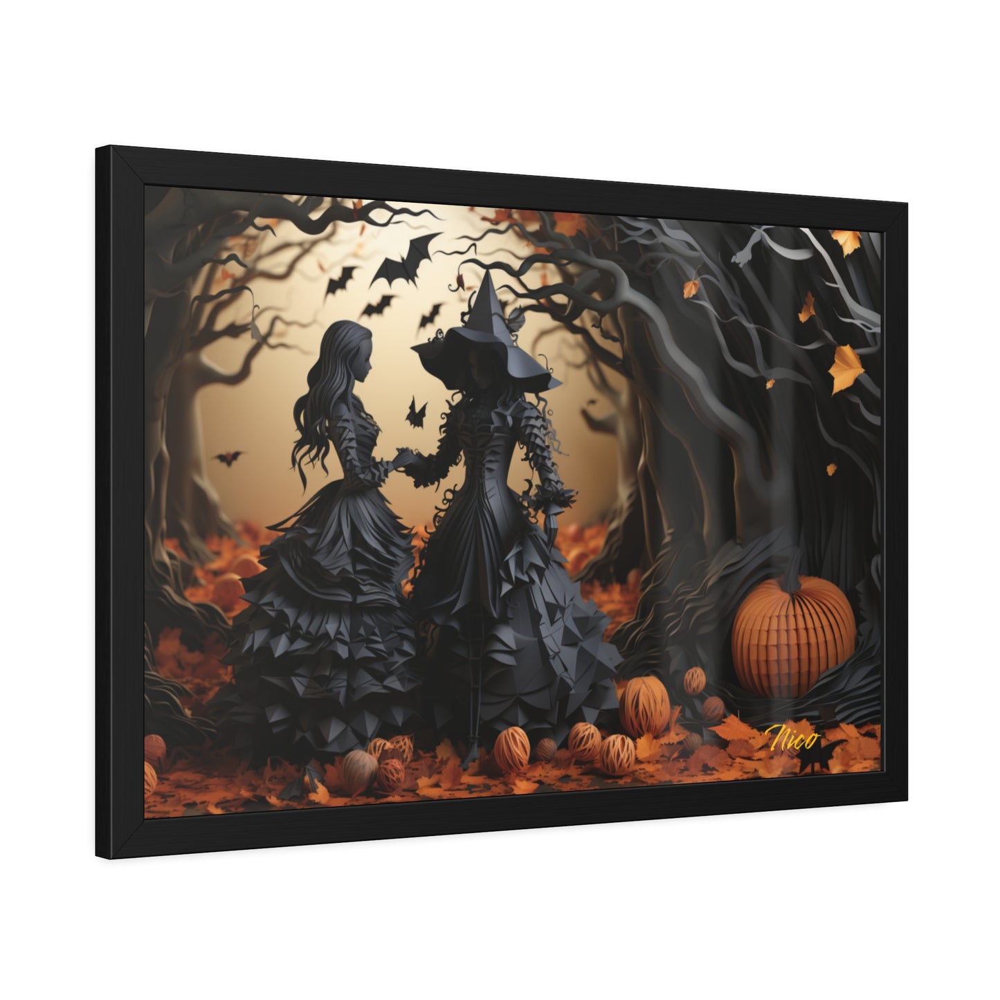 Halloween 2024 Series Print #9 - Framed Fine Art Paper Print