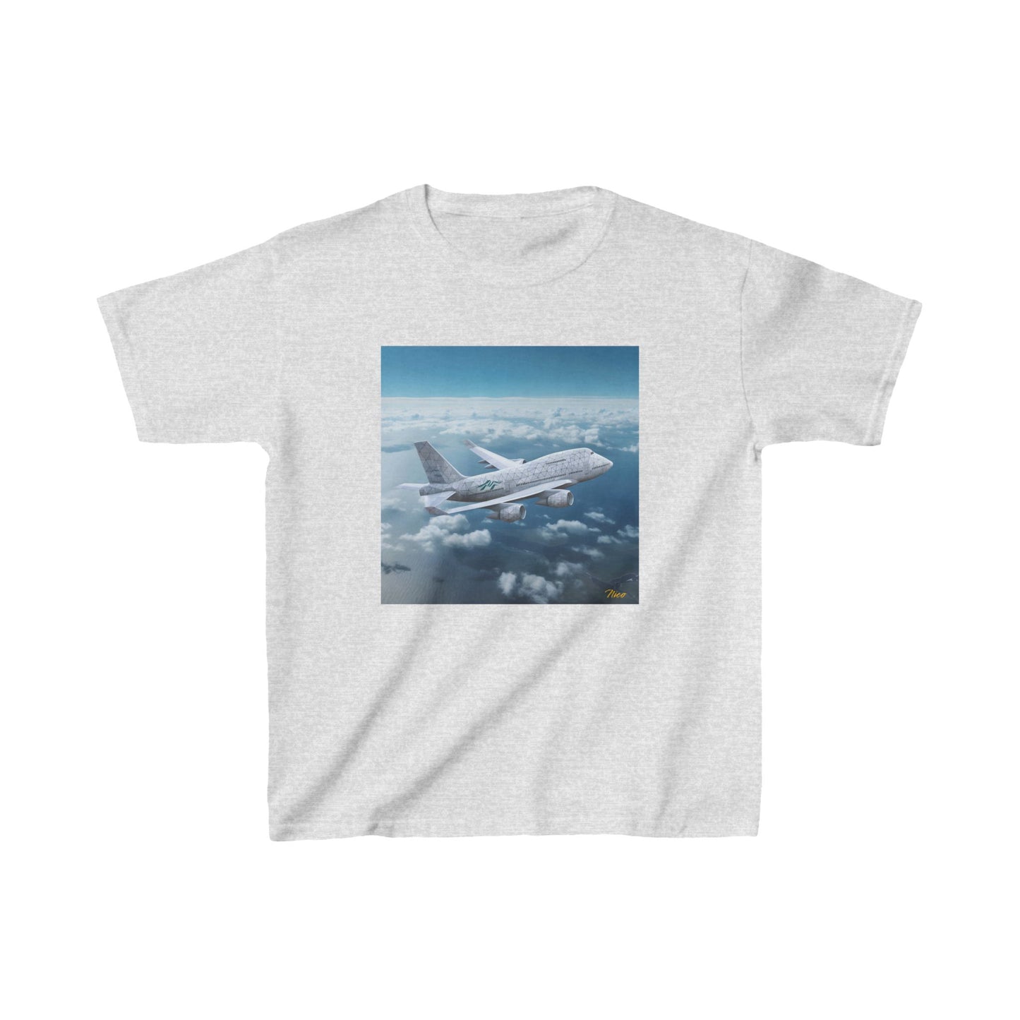 Frequent Flyer Miles Series Print #3 Kids Heavy Cotton™ Tee