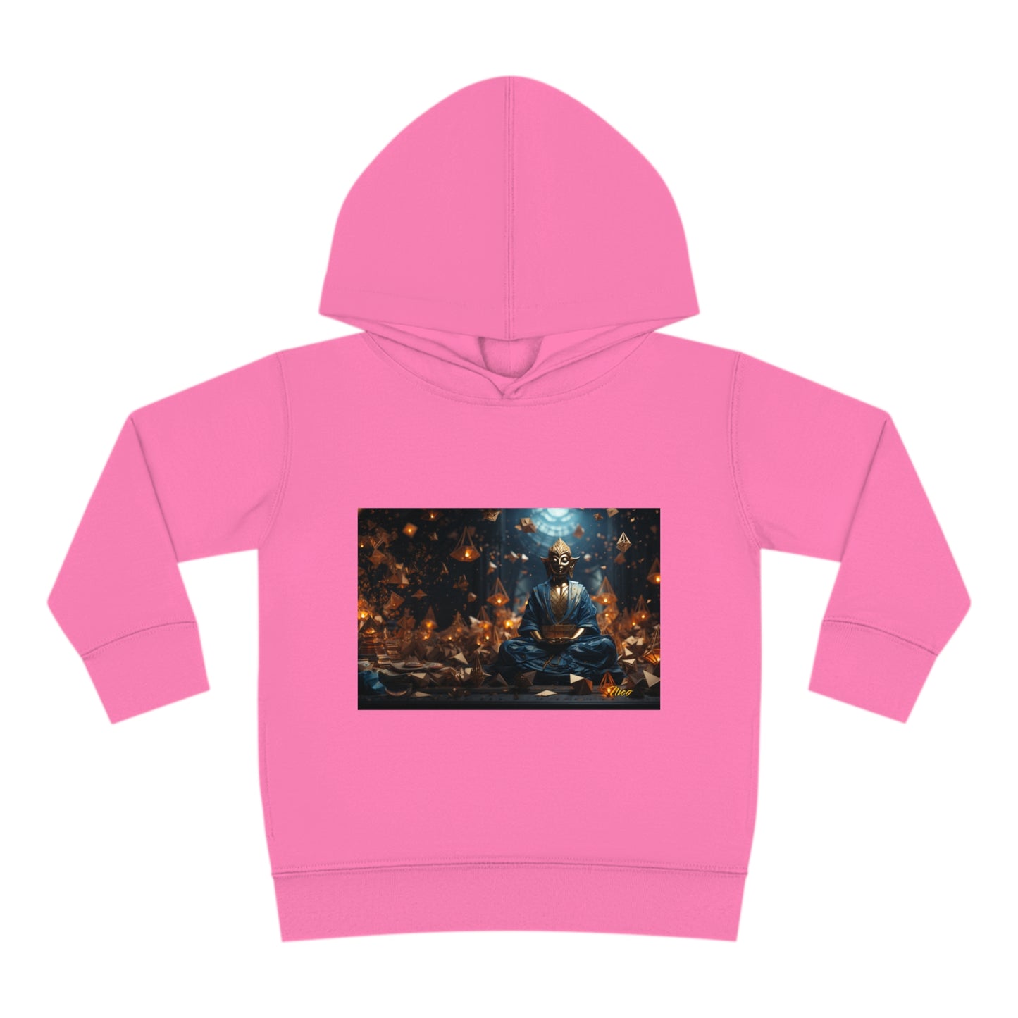 Ascending Buddah Series Print #1 Toddler Pullover Fleece Hoodie