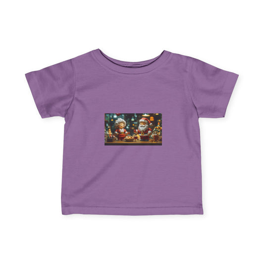 Chirstmas 2024 Series Print #2 Infant Fine Jersey Tee