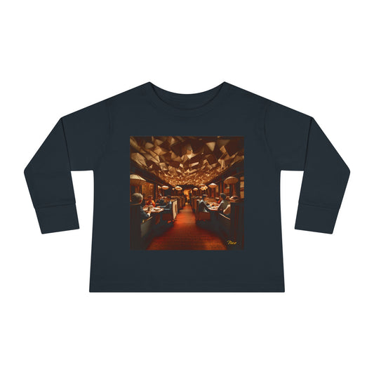 Orient Express Series Print #2 Toddler Long Sleeve Tee