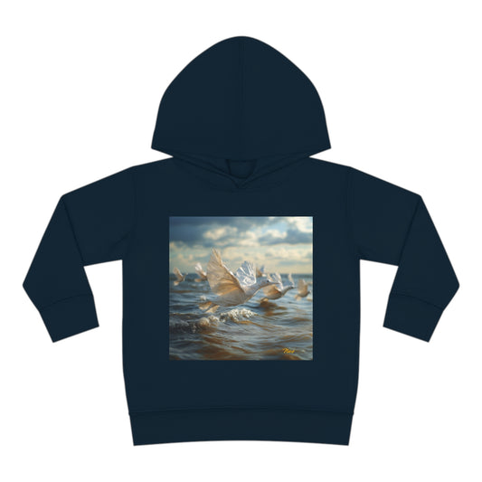 By The Seaside Series Print #8 Toddler Pullover Fleece Hoodie