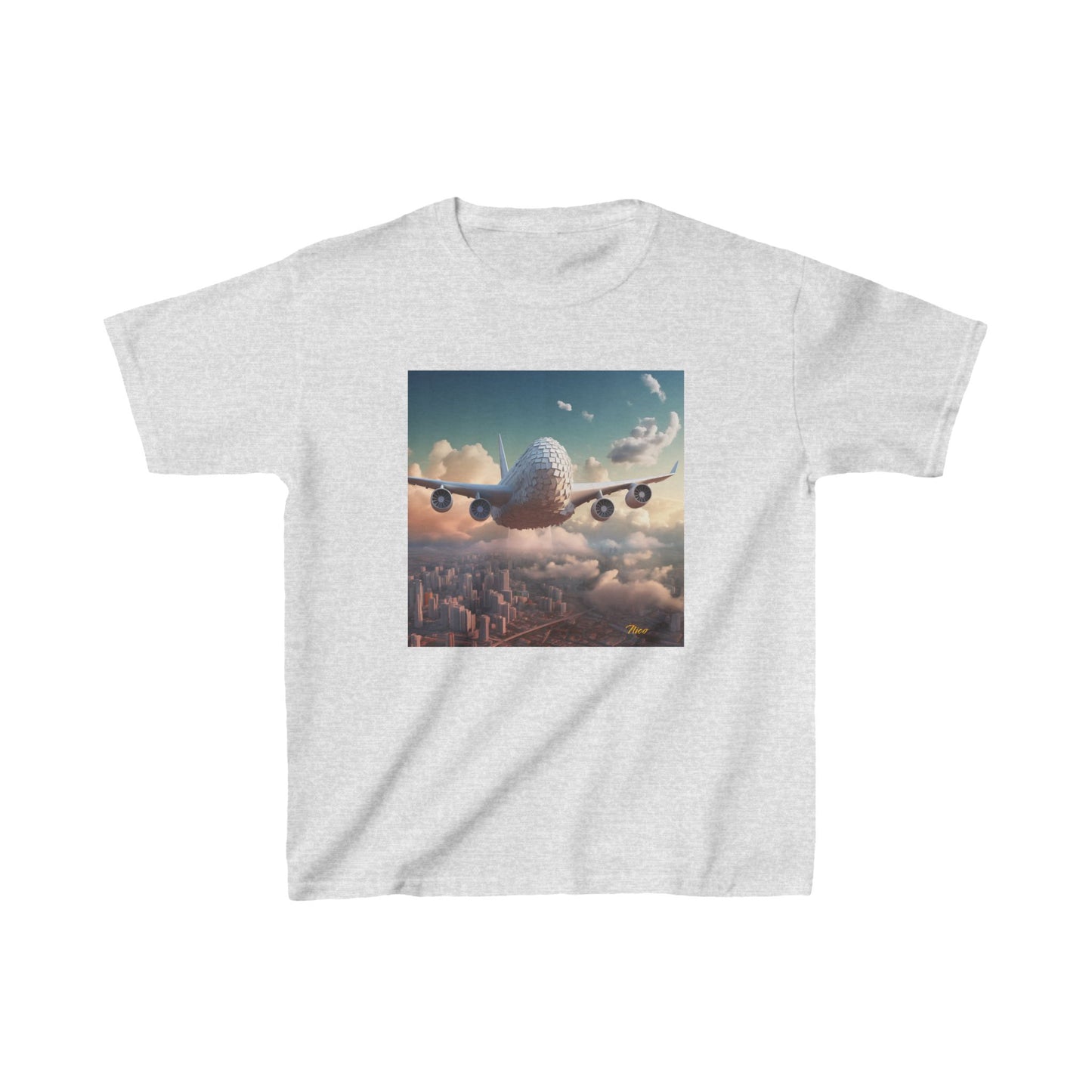 Frequent Flyer Miles Series Print #1 Kids Heavy Cotton™ Tee