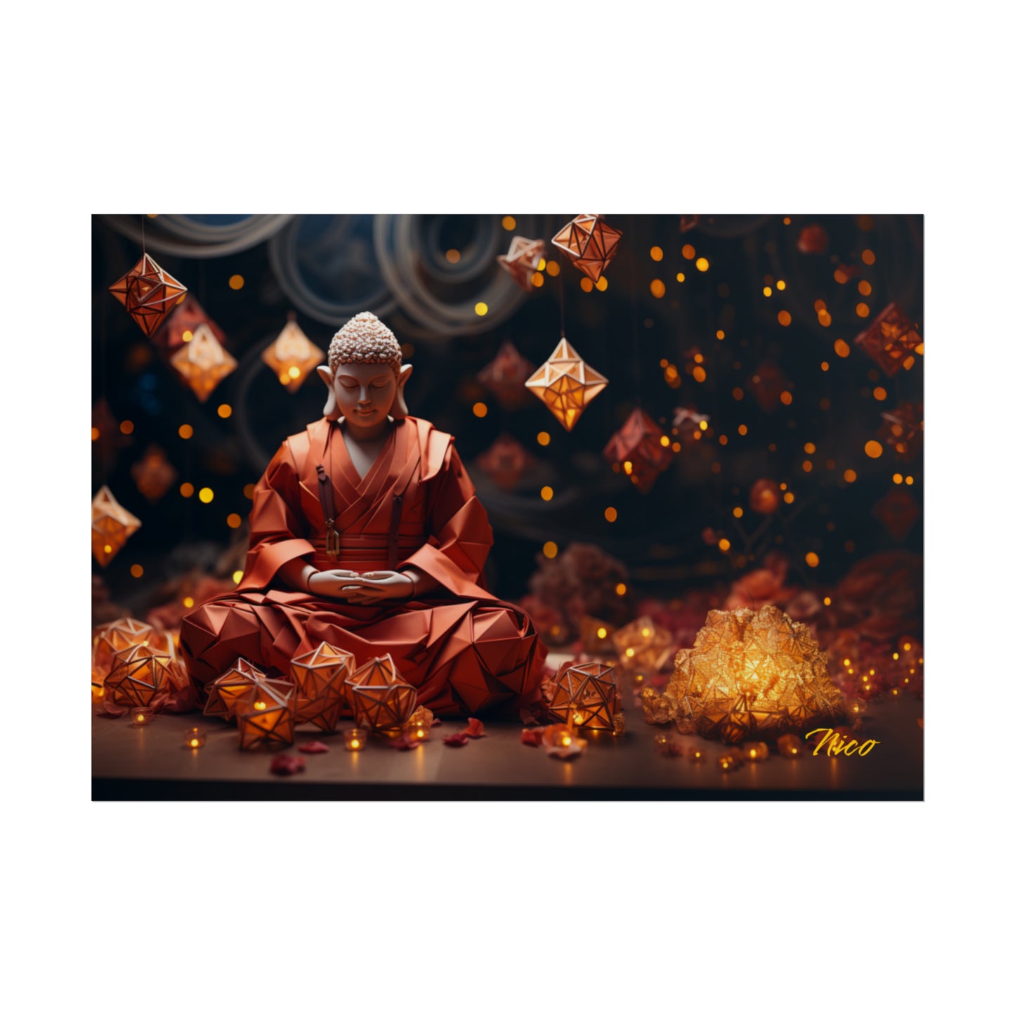 Ascending Buddha Series Print #7 - Fine Art, Matte or Semi-Gloss Print