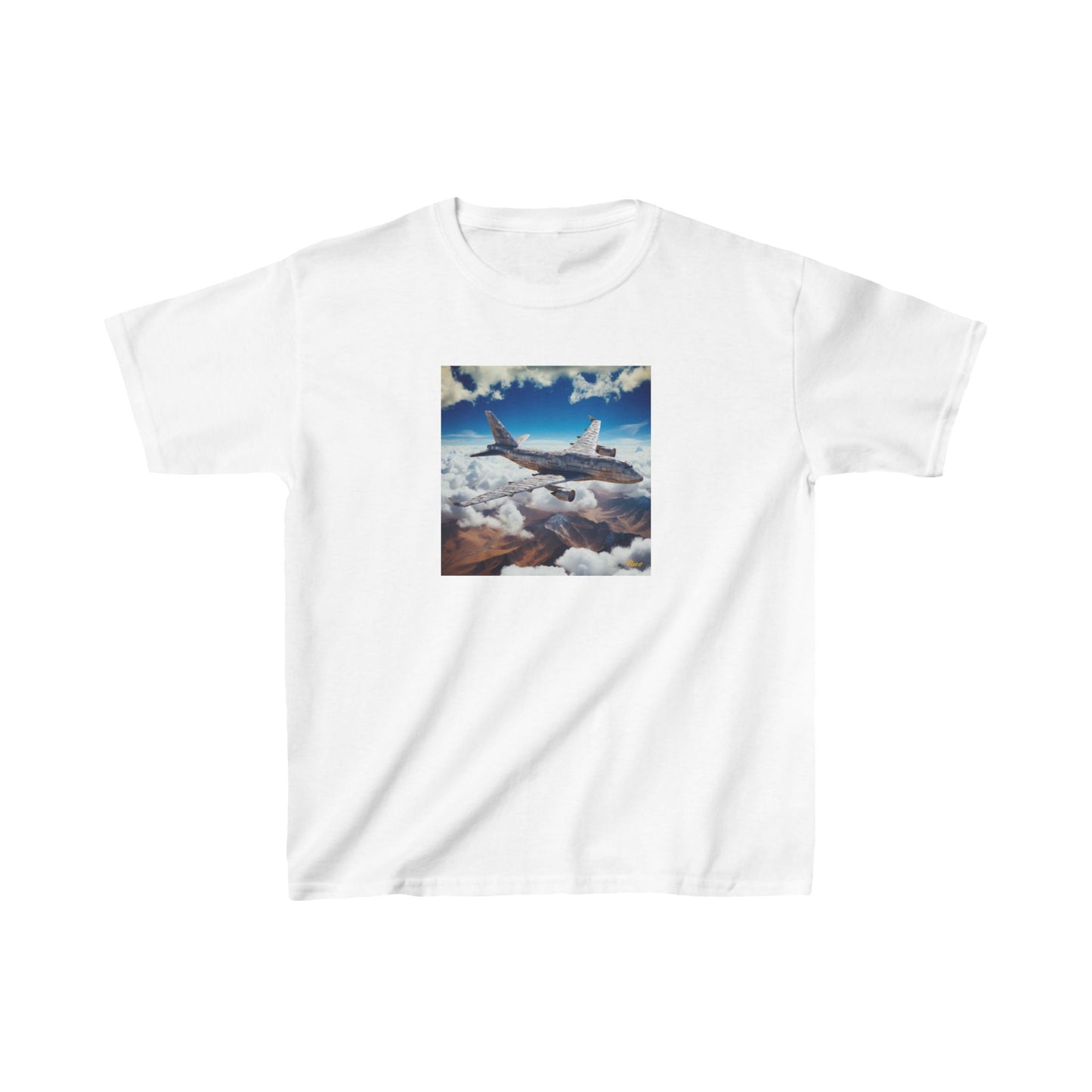 Frequent Flyer Miles Series Print #9 Kids Heavy Cotton™ Tee