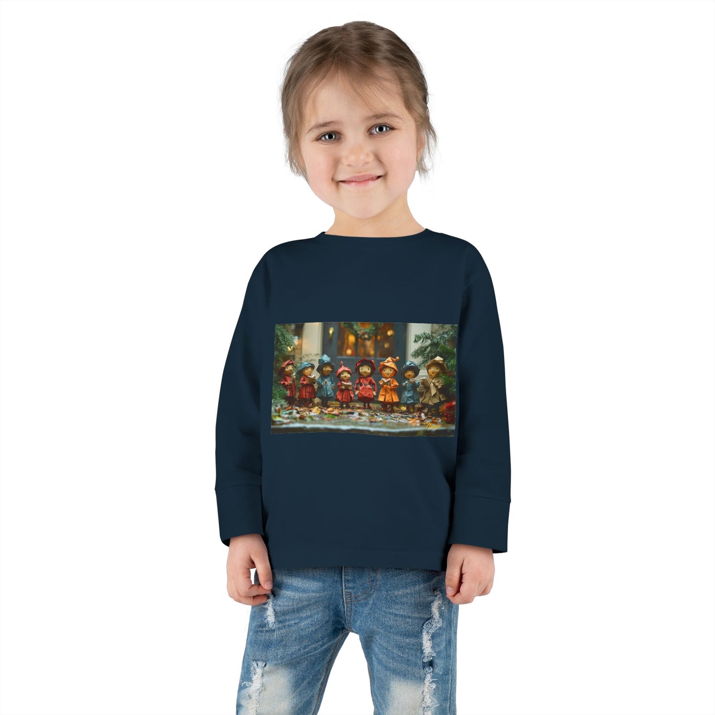 Chirstmas 2024 Series Print #12 Toddler Long Sleeve Tee