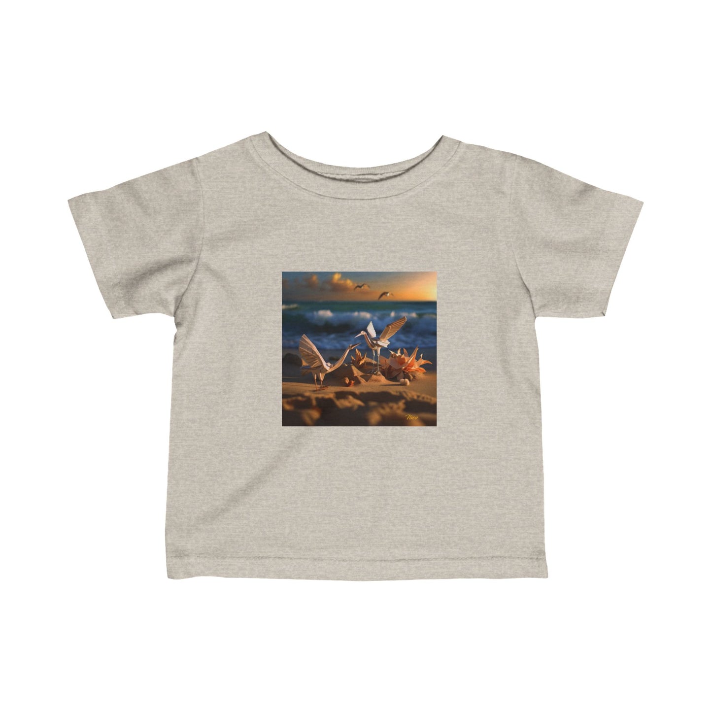 By The Seaside Series Print #3 Infant Fine Jersey Tee