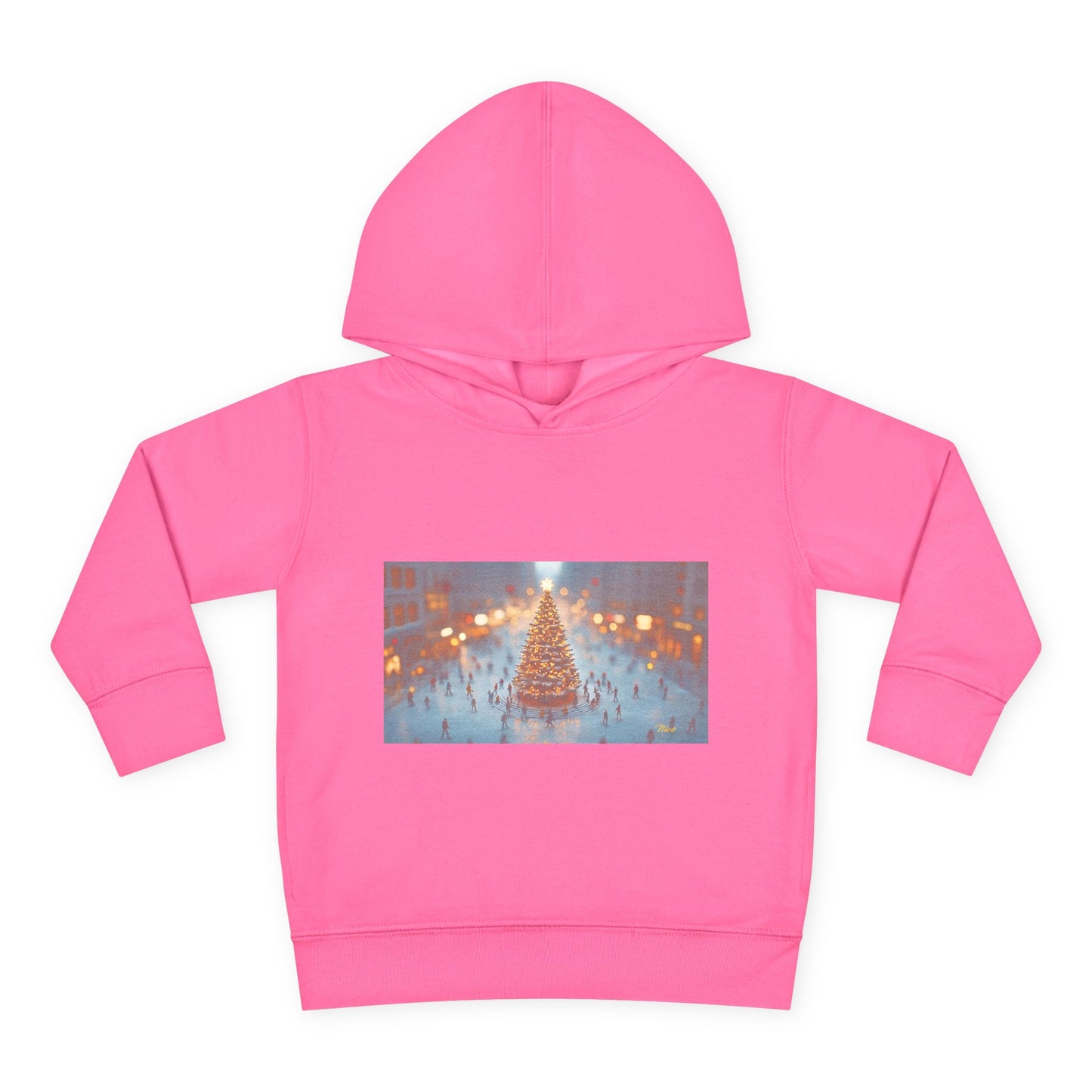 Chirstmas 2024 Series Print #7 Toddler Pullover Fleece Hoodie