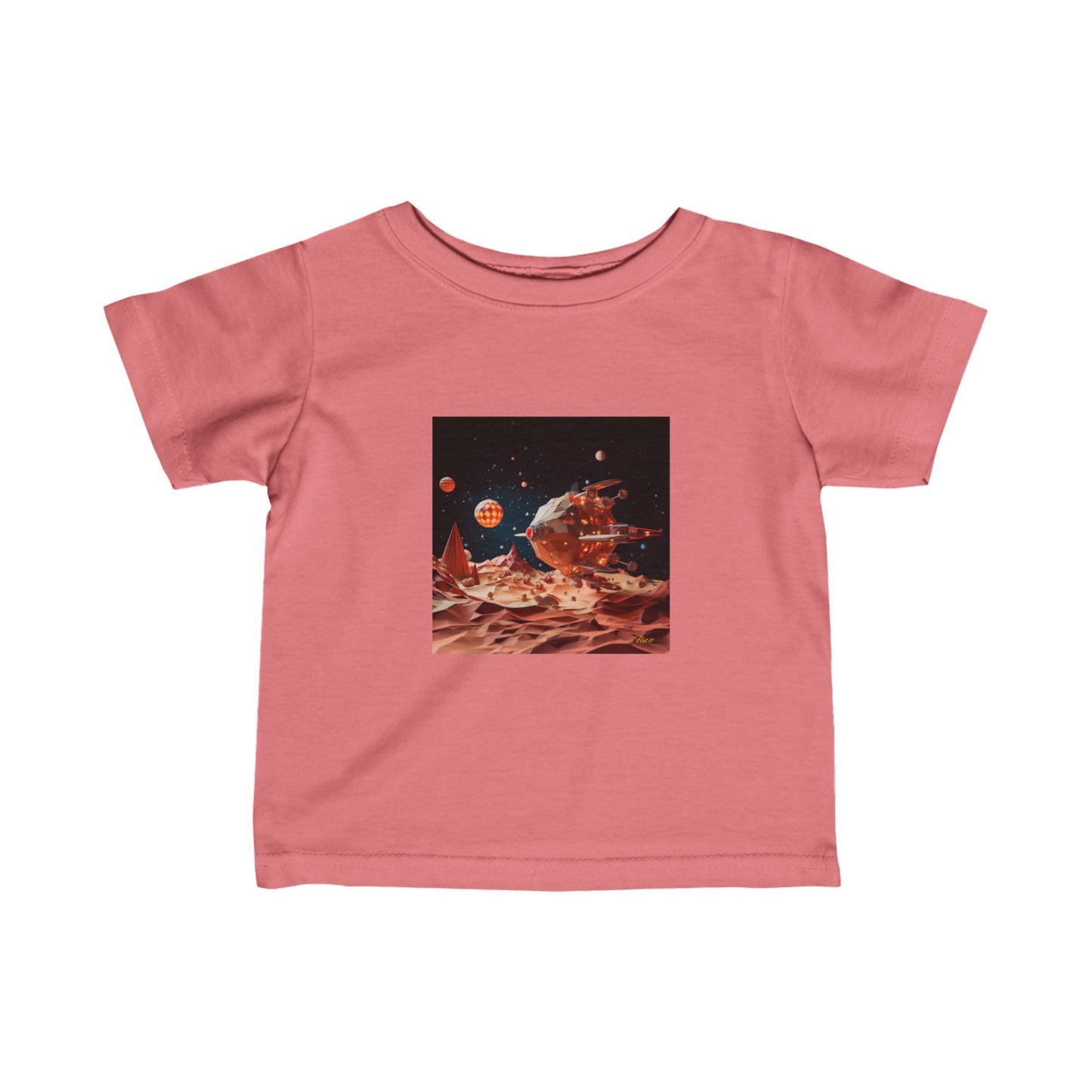 Elons' Dream Series Print #5 Infant Fine Jersey Tee