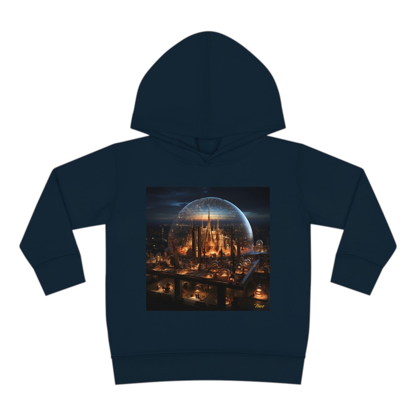 Elons' Dream Series Print #10 Toddler Pullover Fleece Hoodie