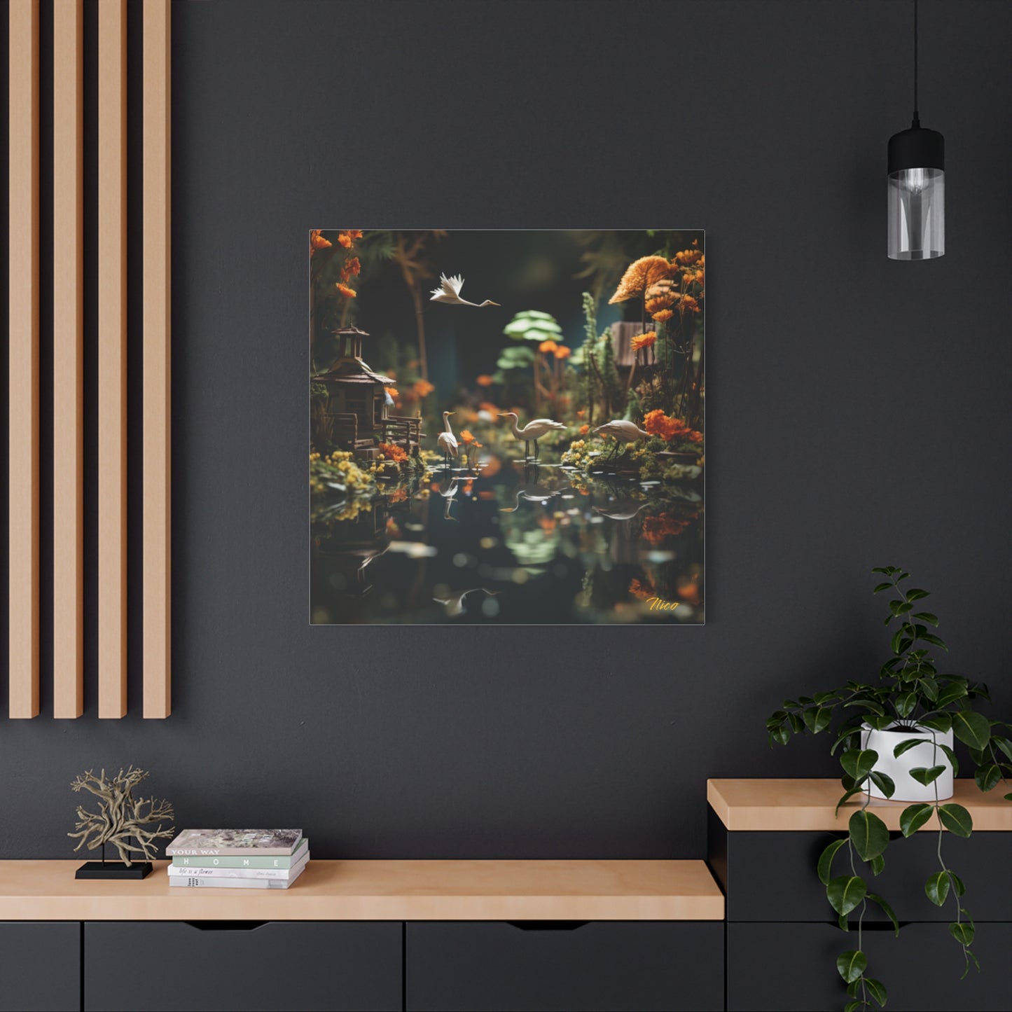 Born On A Bayou Print #6 - Streached Matte Canvas Print, 1.25" Thick