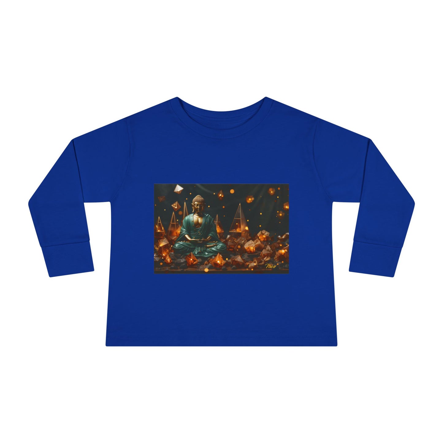 Ascending Buddha Series Print #4 Toddler Long Sleeve Tee