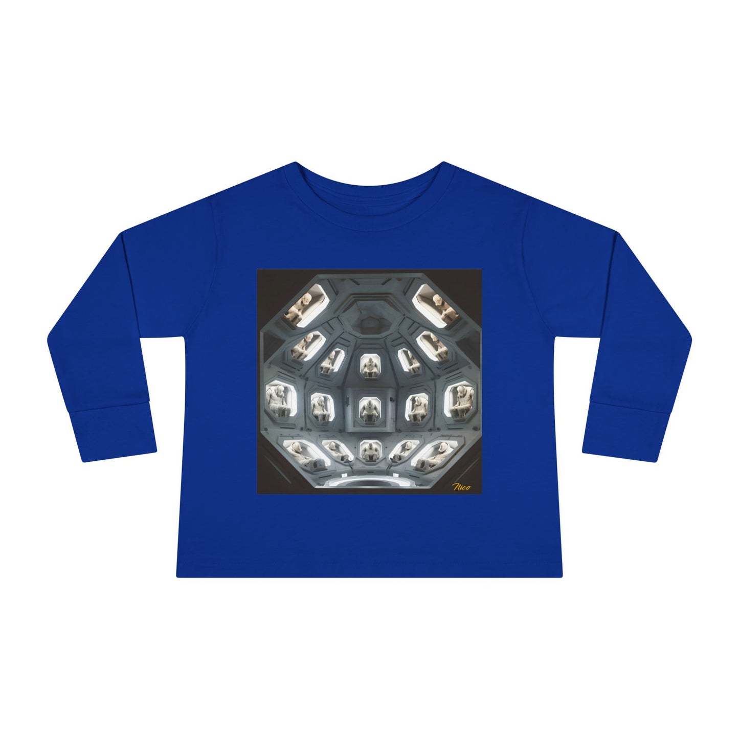 Elons' Dream Series Print #2 Toddler Long Sleeve Tee