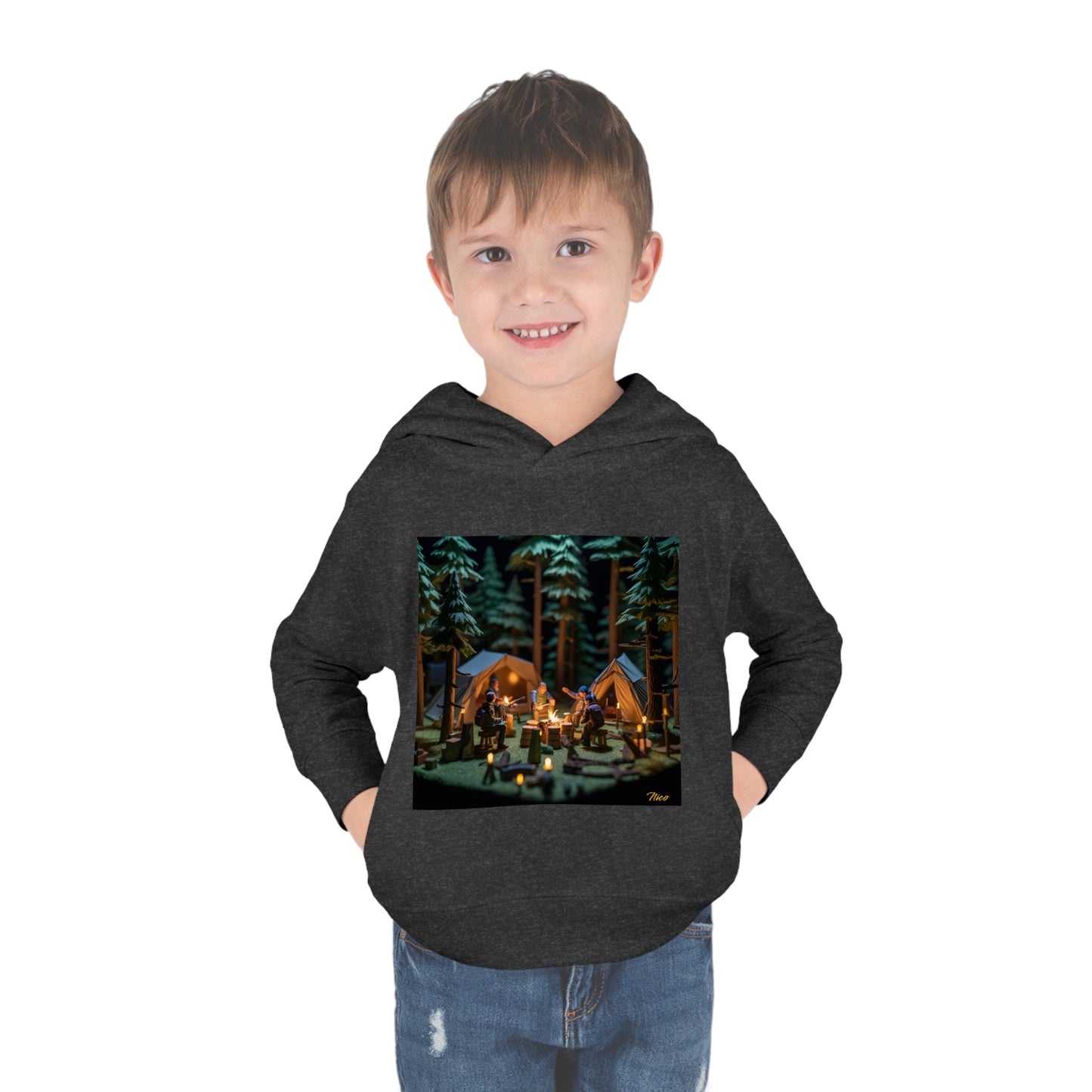 Under The Starry Skies Series Print #10 Toddler Pullover Fleece Hoodie