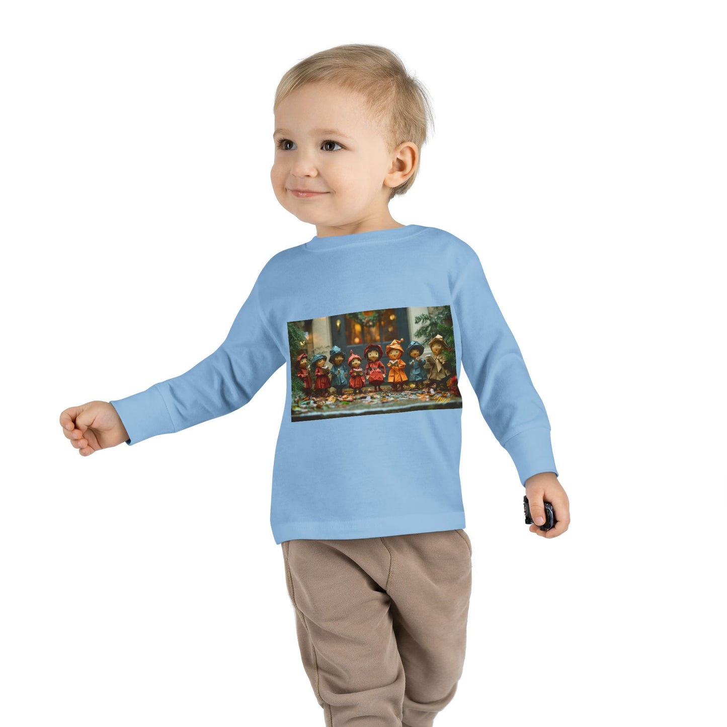 Chirstmas 2024 Series Print #12 Toddler Long Sleeve Tee