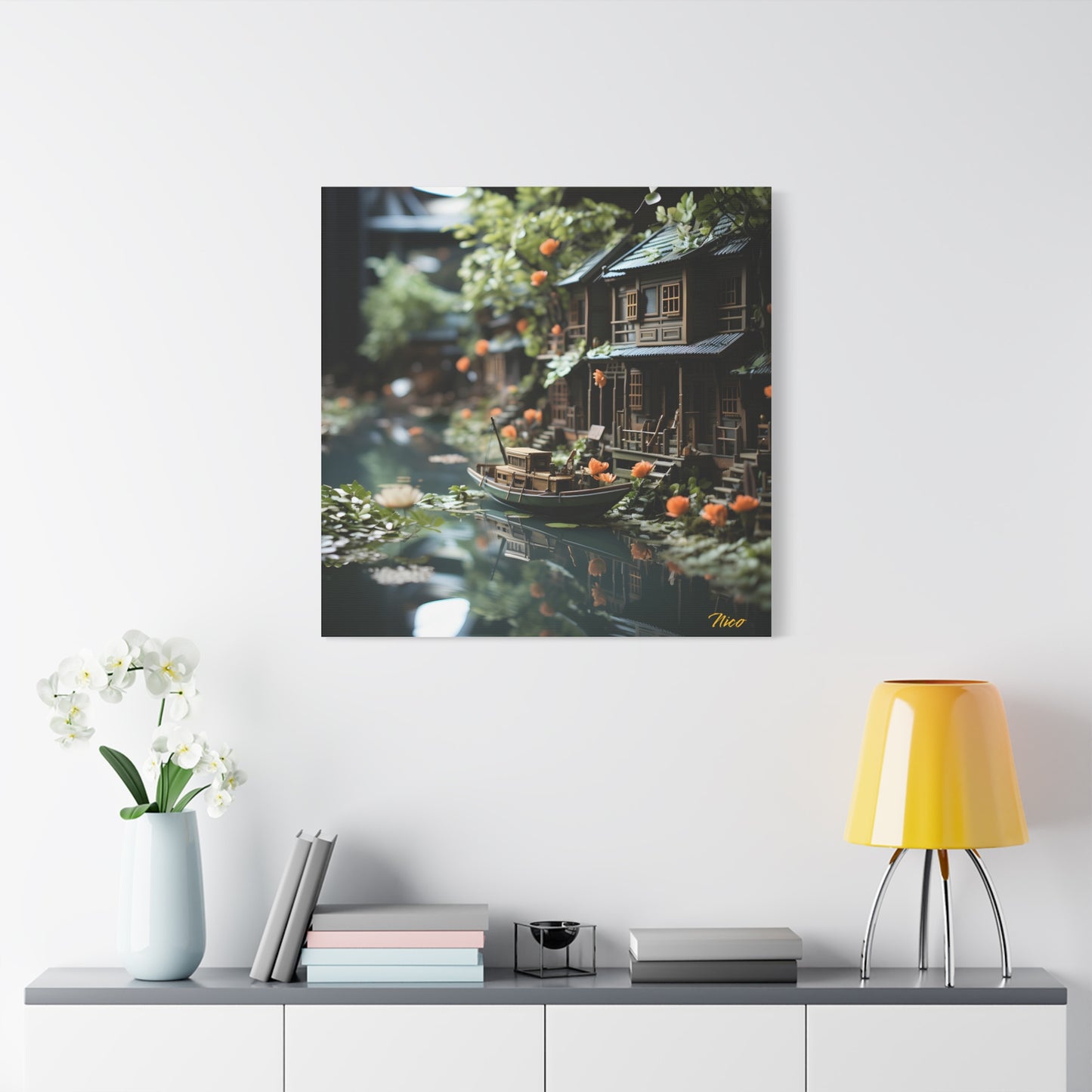 Born On A Bayou Print #9 - Streached Matte Canvas Print, 1.25" Thick