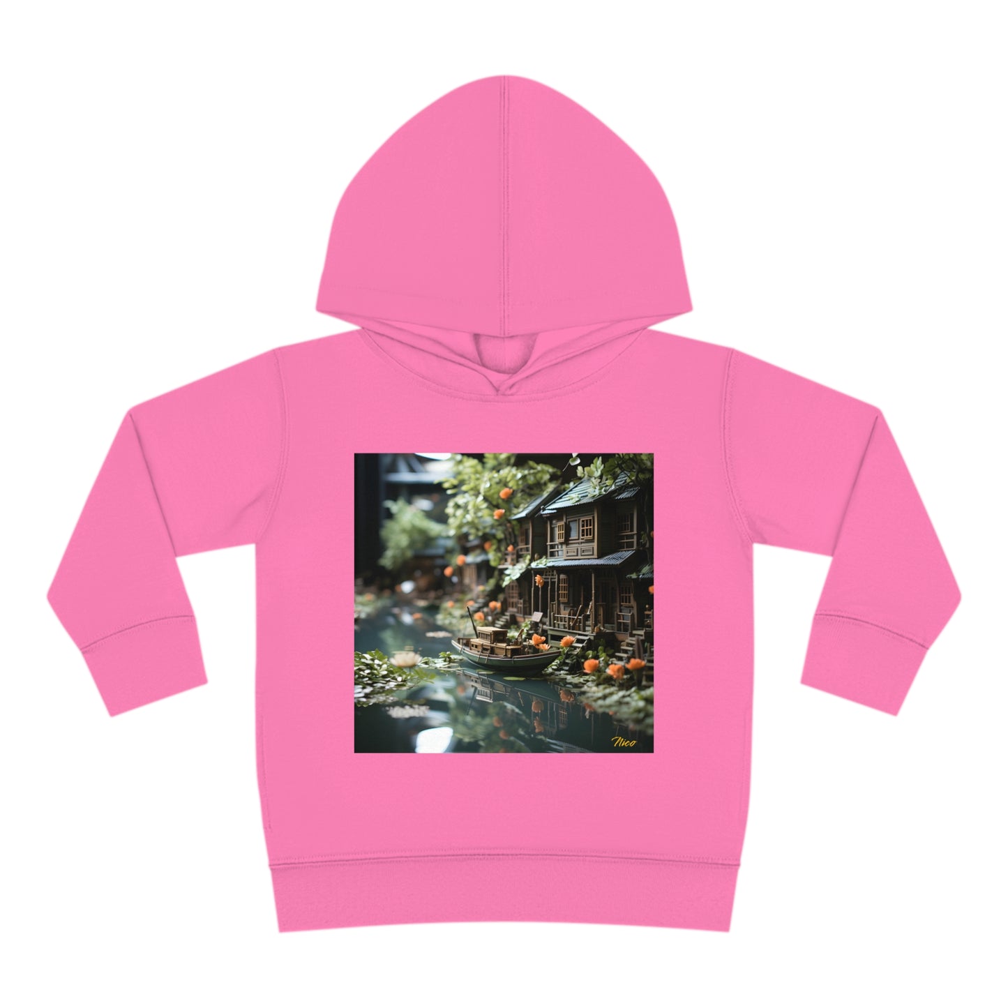 Born On A Bayou Series Print #9 Toddler Pullover Fleece Hoodie