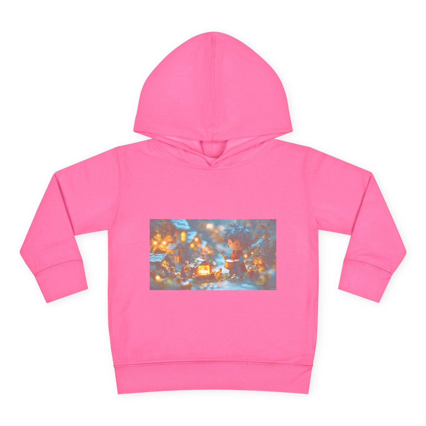 Chirstmas 2024 Series Print #8 Toddler Pullover Fleece Hoodie