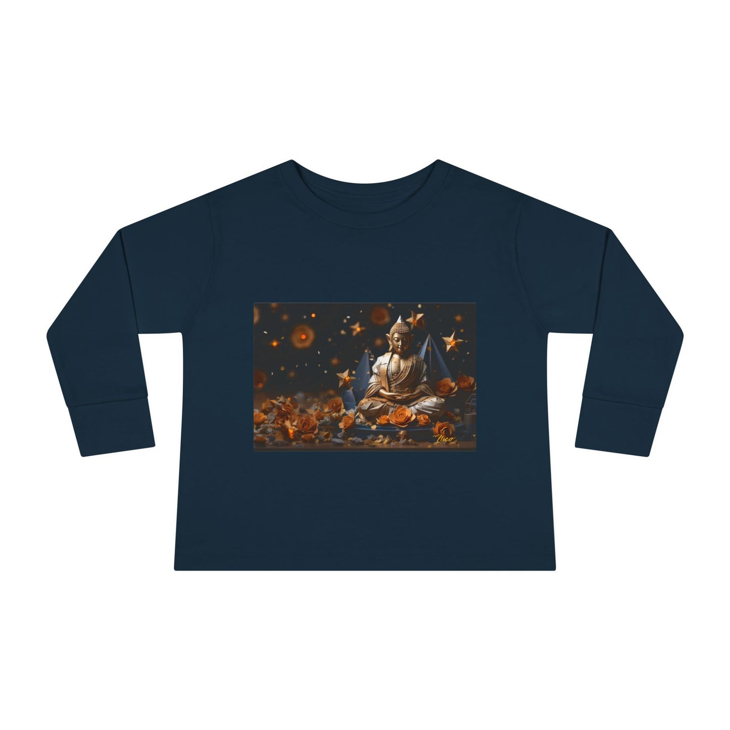 Ascending Buddha Series Print #5 Toddler Long Sleeve Tee