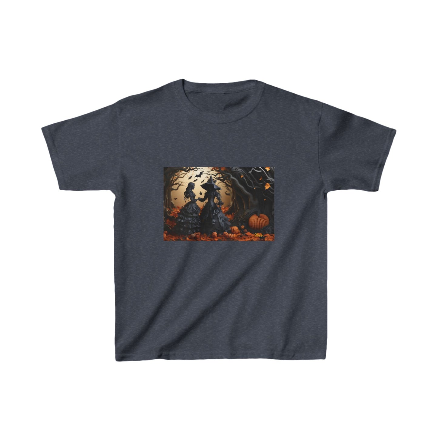 Halloween 2024 Series Print #9 Kids Heavy Cotton™ Tee