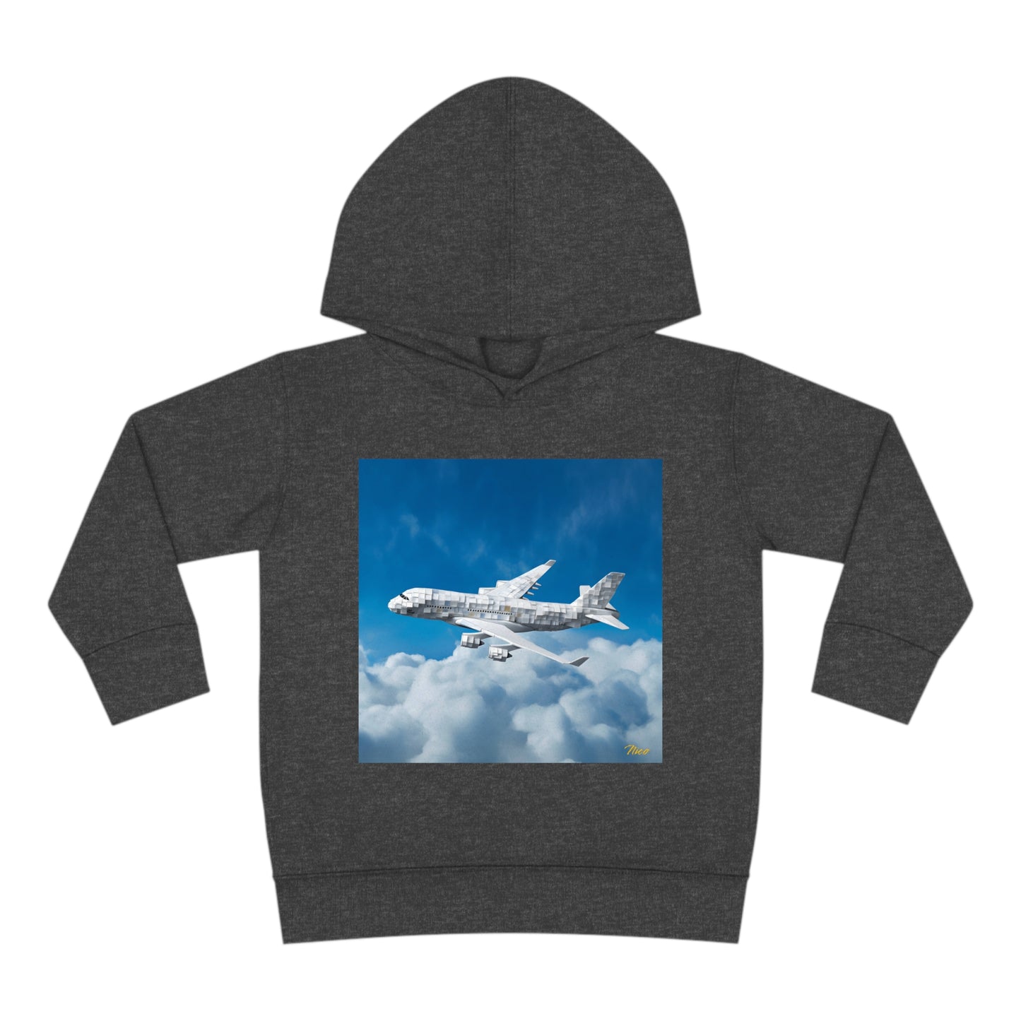 Frequent Flyer Miles Series Print #5 Toddler Pullover Fleece Hoodie