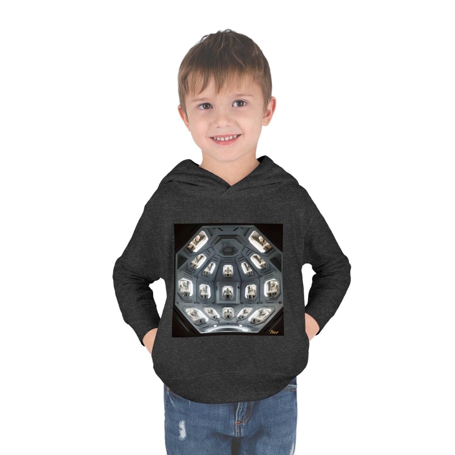 Elons' Dream Series Print #2 Toddler Pullover Fleece Hoodie