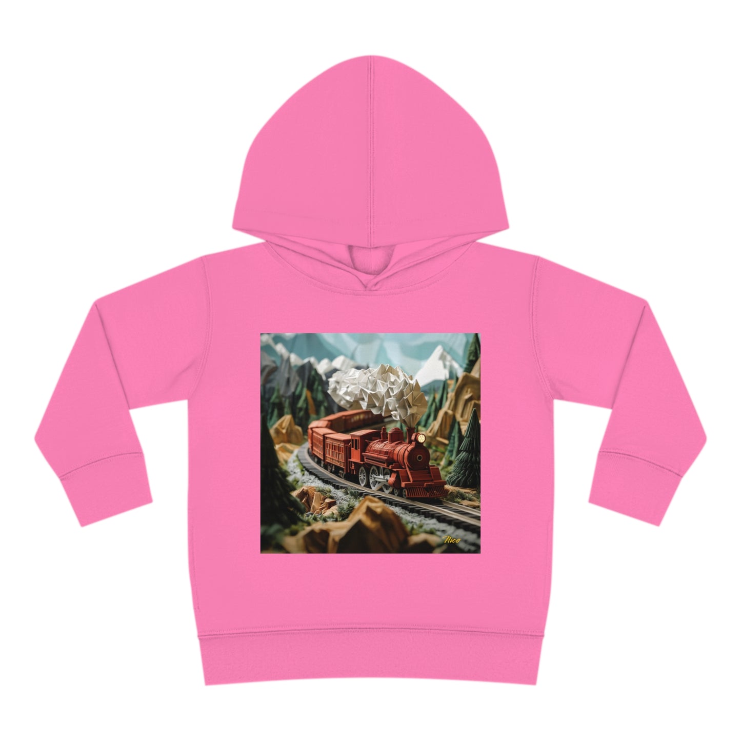 Orient Express Series Print #3 Toddler Pullover Fleece Hoodie