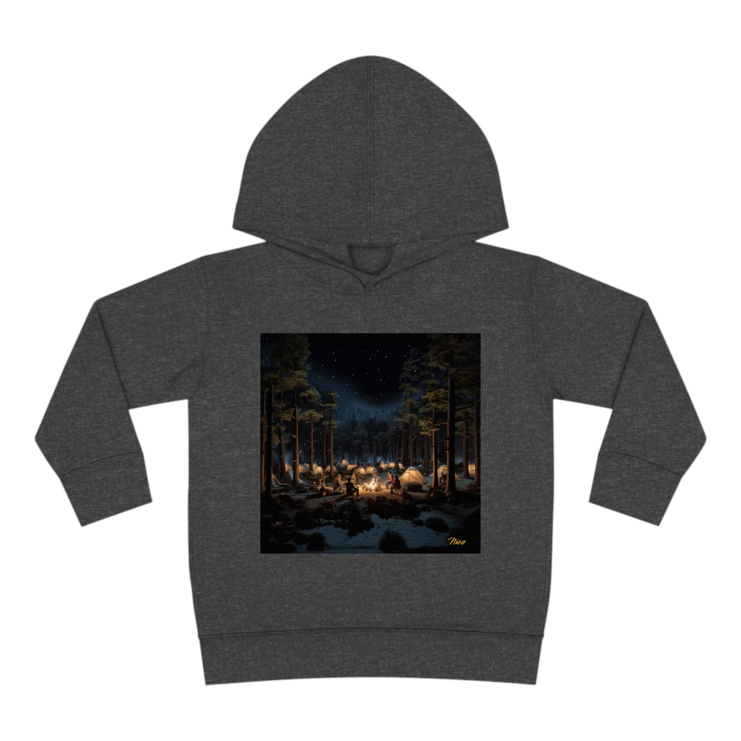 Under The Starry Skies Series Print #5 Toddler Pullover Fleece Hoodie