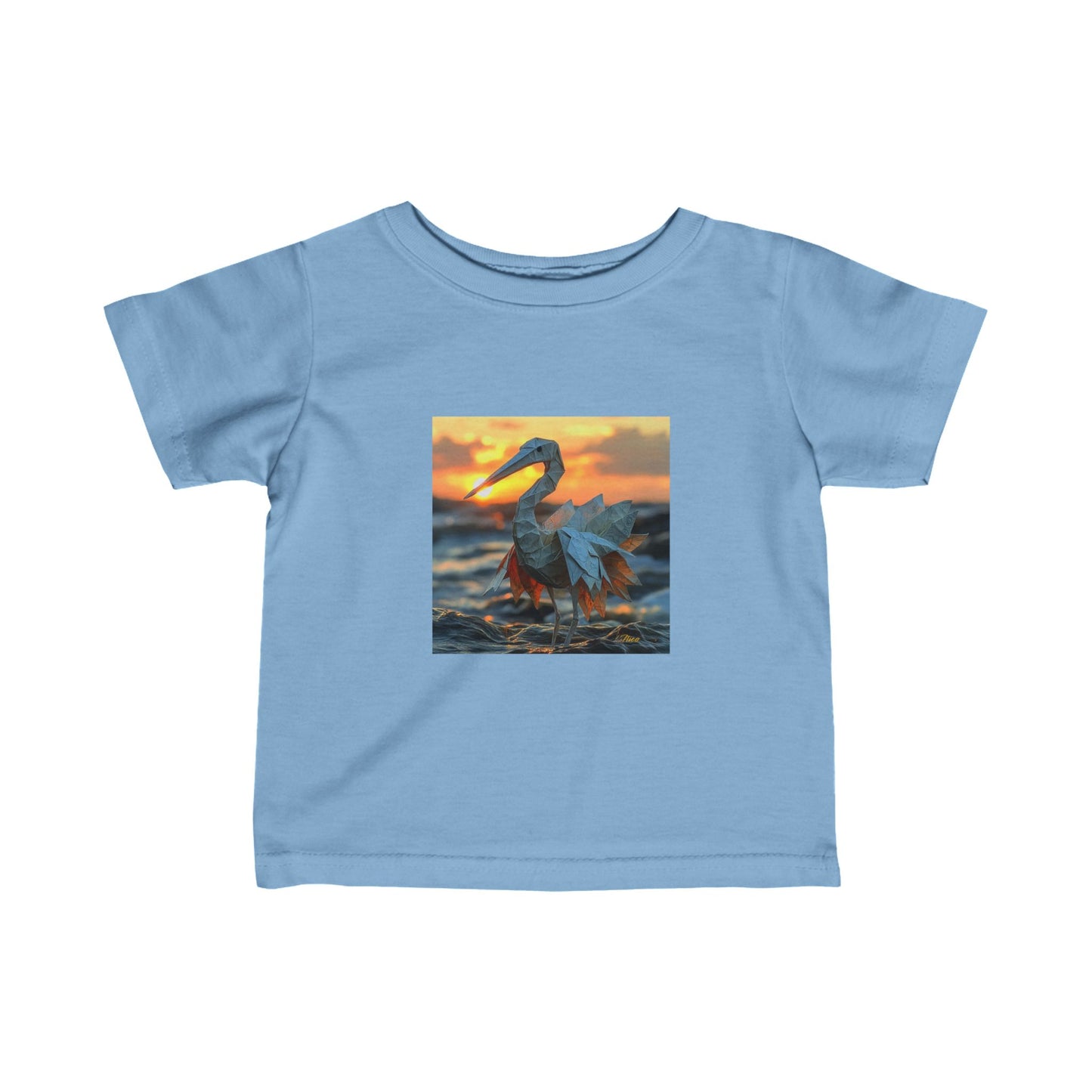 By The Seaside Series Print #1 Infant Fine Jersey Tee