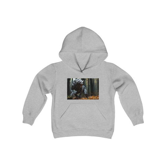 Halloween 2024 Series Print #6 Youth Heavy Blend Hooded Sweatshirt