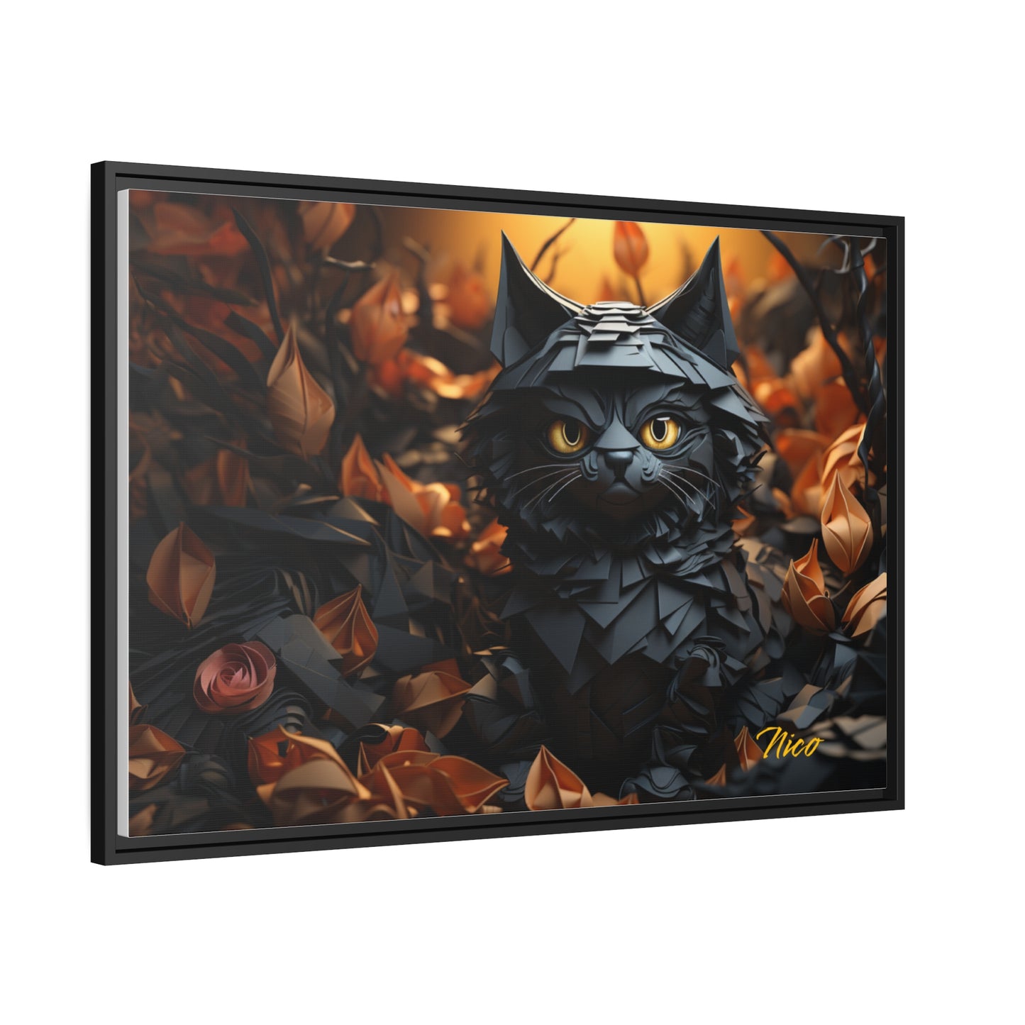 Halloween 2023 Series Print #2 - Black Framed Canvas Print