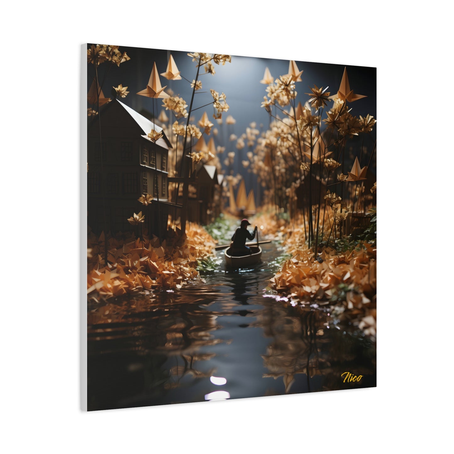 Born On A Bayou Print #5 - Streached Matte Canvas Print, 1.25" Thick