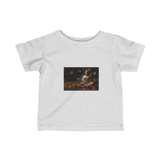 Ascending Buddah Series Print #5 Series Print #10 Infant Fine Jersey Tee