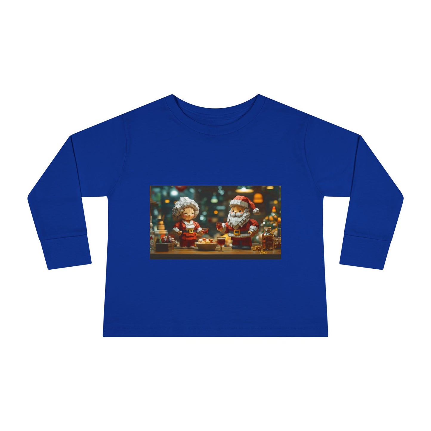 Chirstmas 2024 Series Print #2 Toddler Long Sleeve Tee