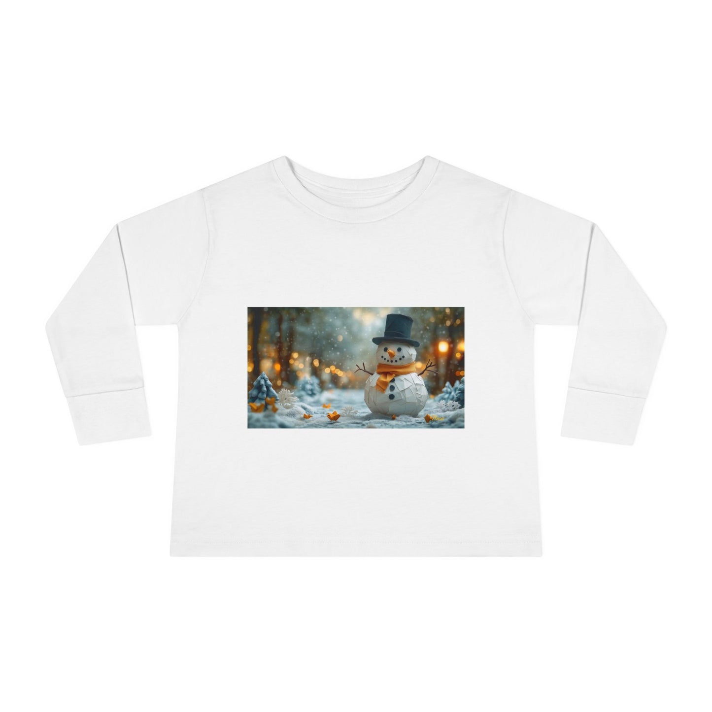 Chirstmas 2024 Series Print #11 Toddler Long Sleeve Tee