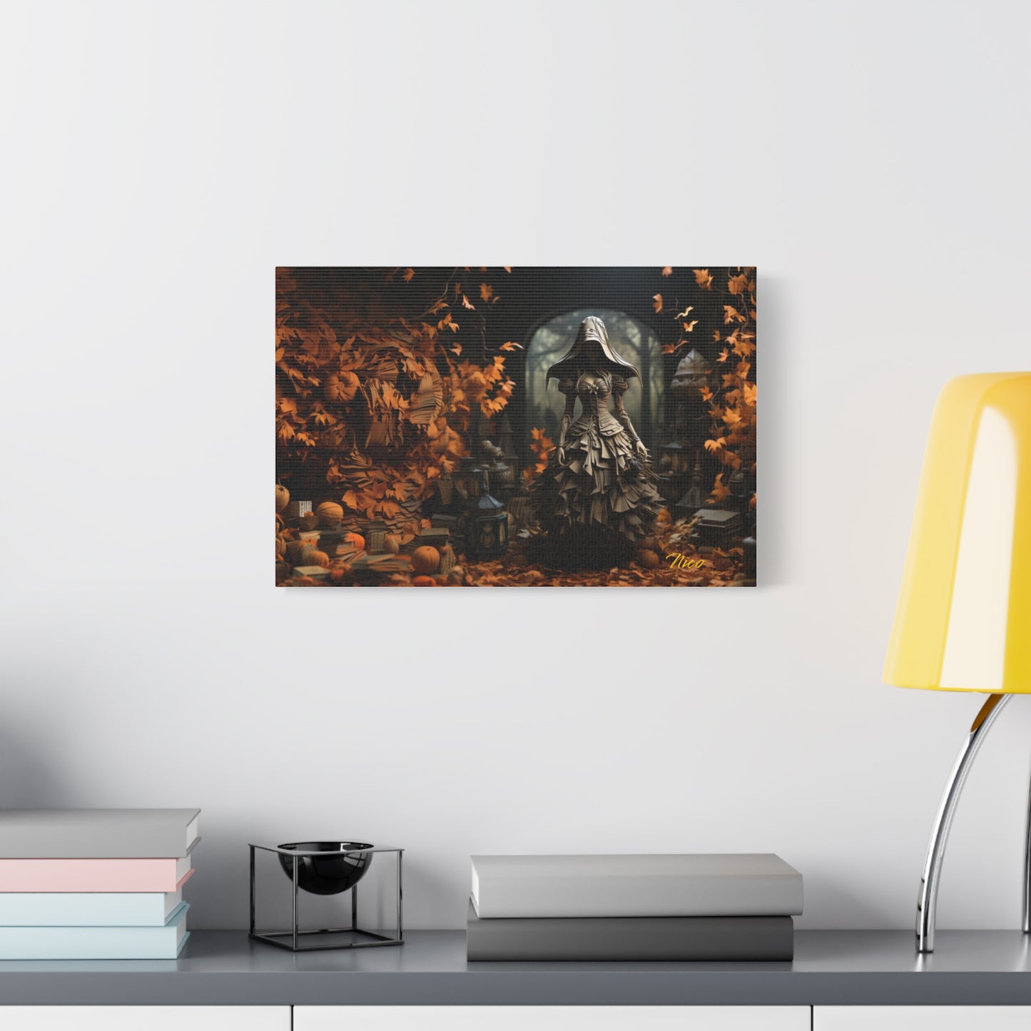 Halloween 2023 Series Print #7 - Streched Matte Canvas Print, 1.25" Thick