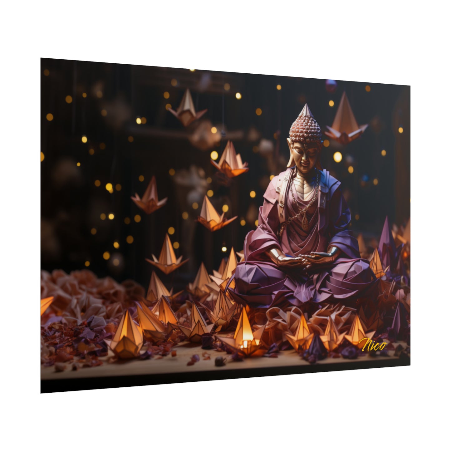 Ascending Buddha Series Print #6 - Fine Art, Matte or Semi-Gloss Print