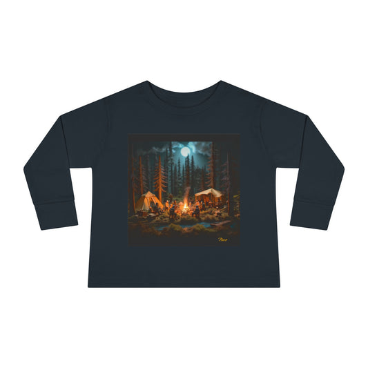 Under The Starry Skies Series Print #8 Toddler Long Sleeve Tee