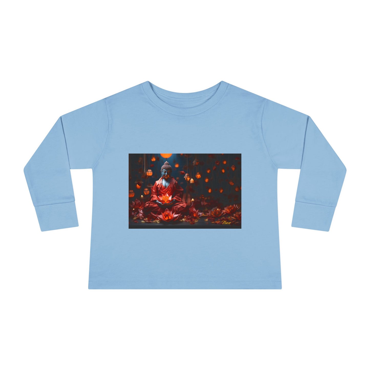 Ascending Buddha Series Print #2 Toddler Long Sleeve Tee