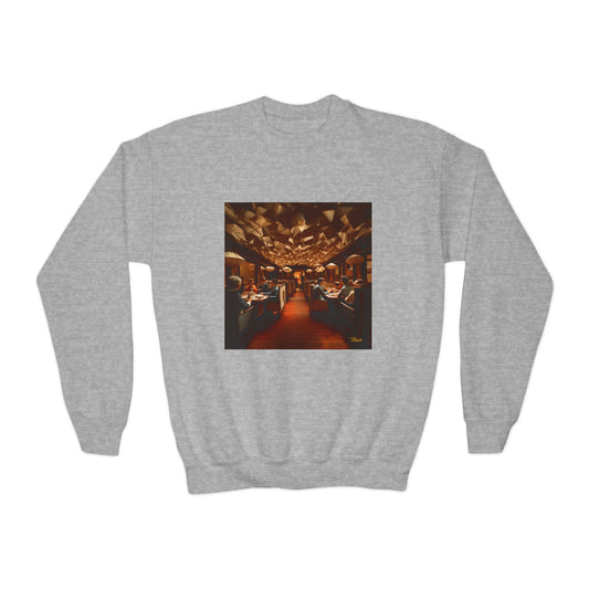 Orient Express Series Print #2 Youth Crewneck Sweatshirt