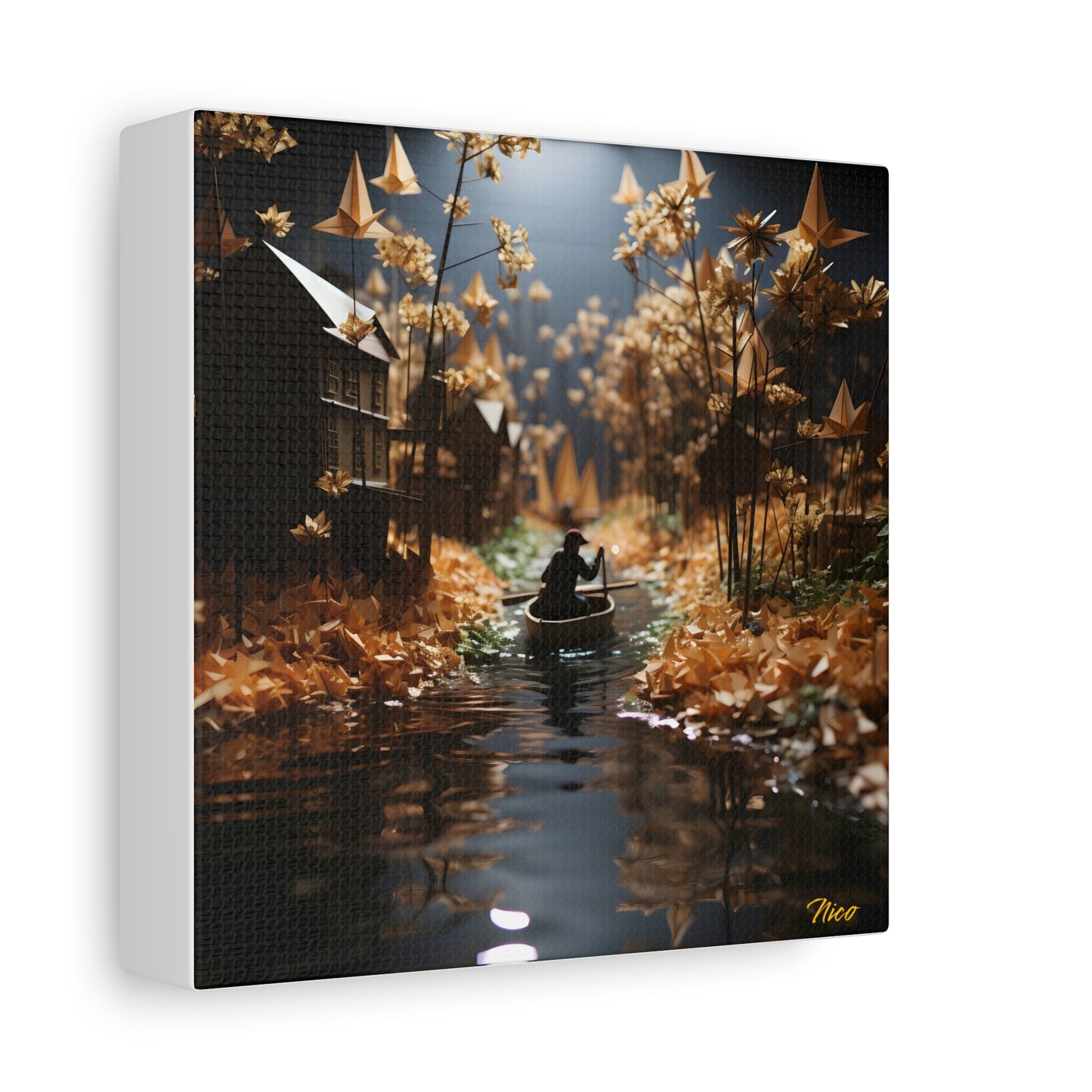 Born On A Bayou Print #5 - Streached Matte Canvas Print, 1.25" Thick