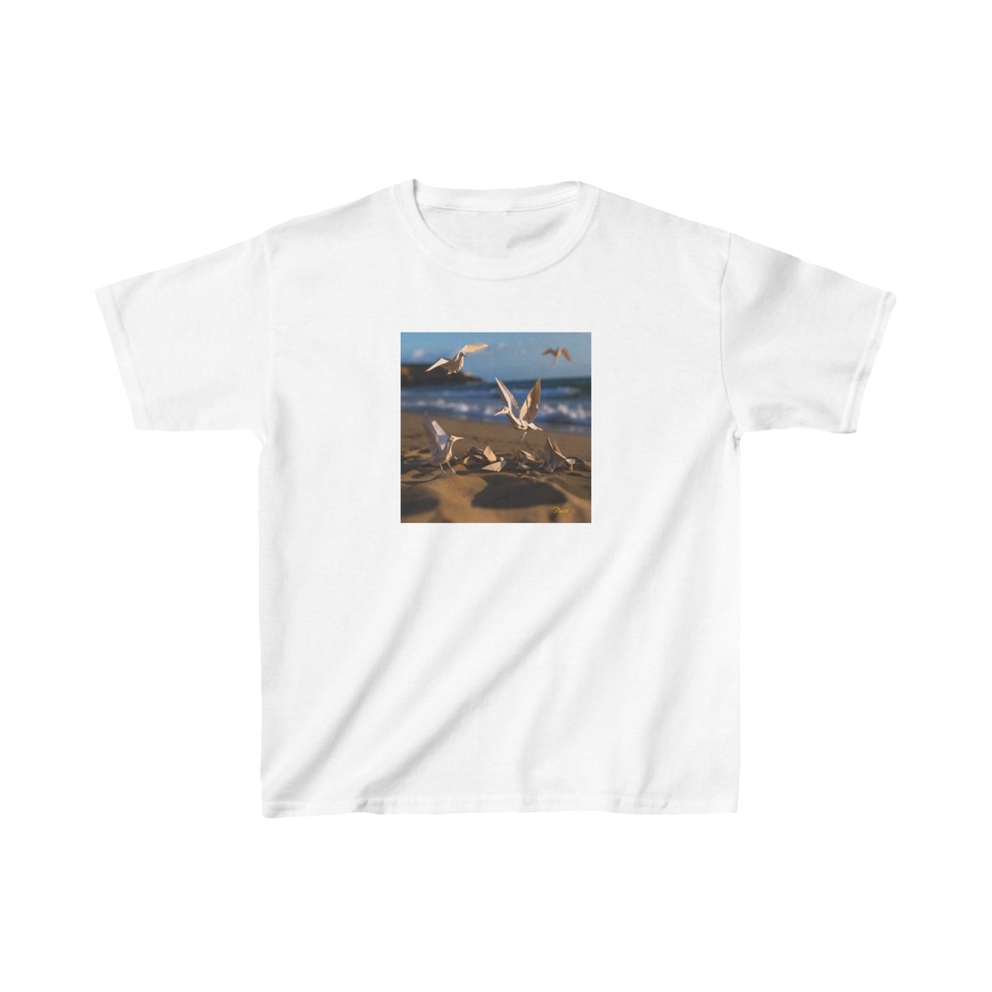 By The Seaside Series Print #7 Kids Heavy Cotton™ Tee